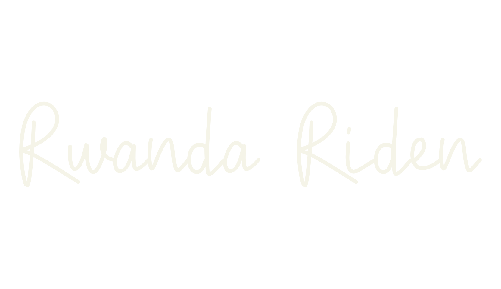 Rwanda Riden, cursive font preview