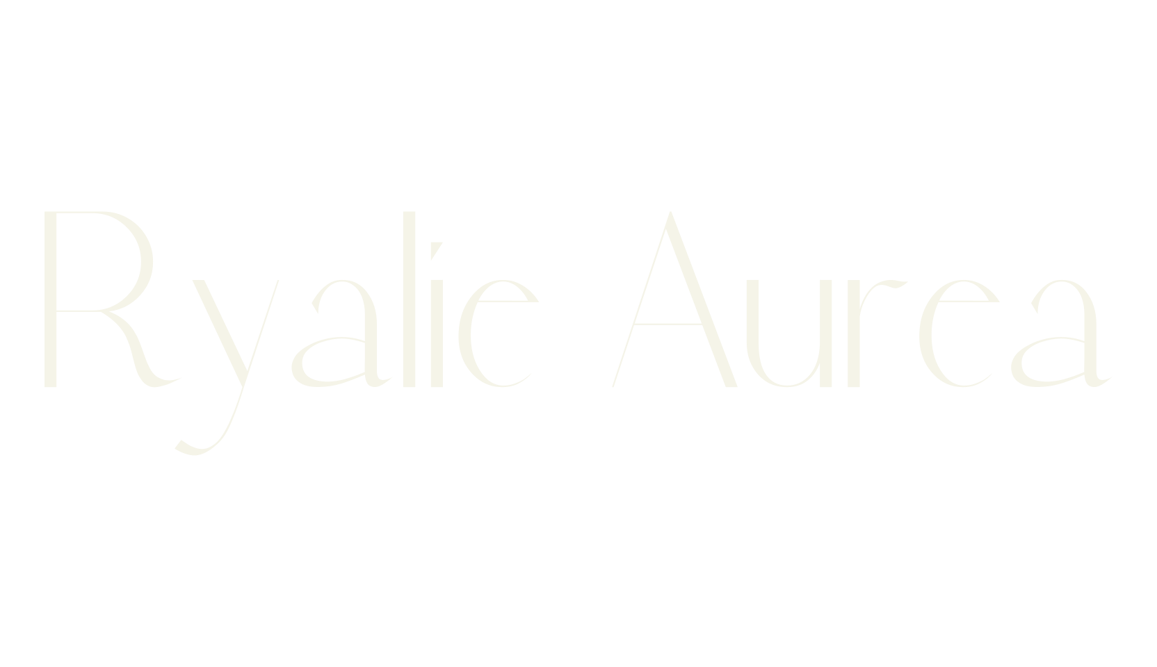 Ryalie Aurea, magazine font preview
