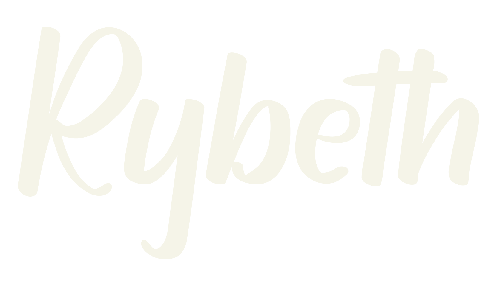 Rybeth, hand drawn font preview