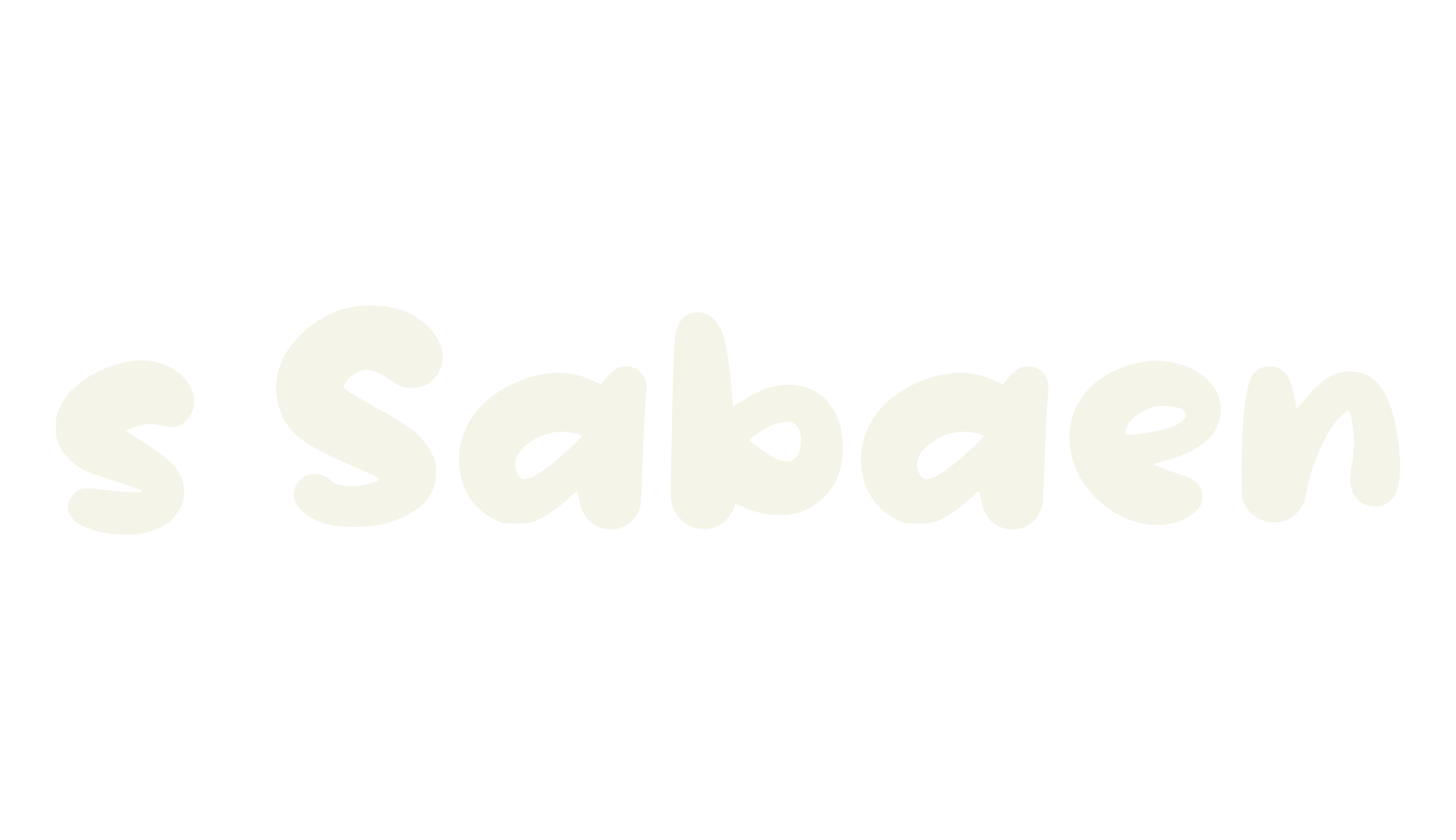 s Sabaen, funky font preview
