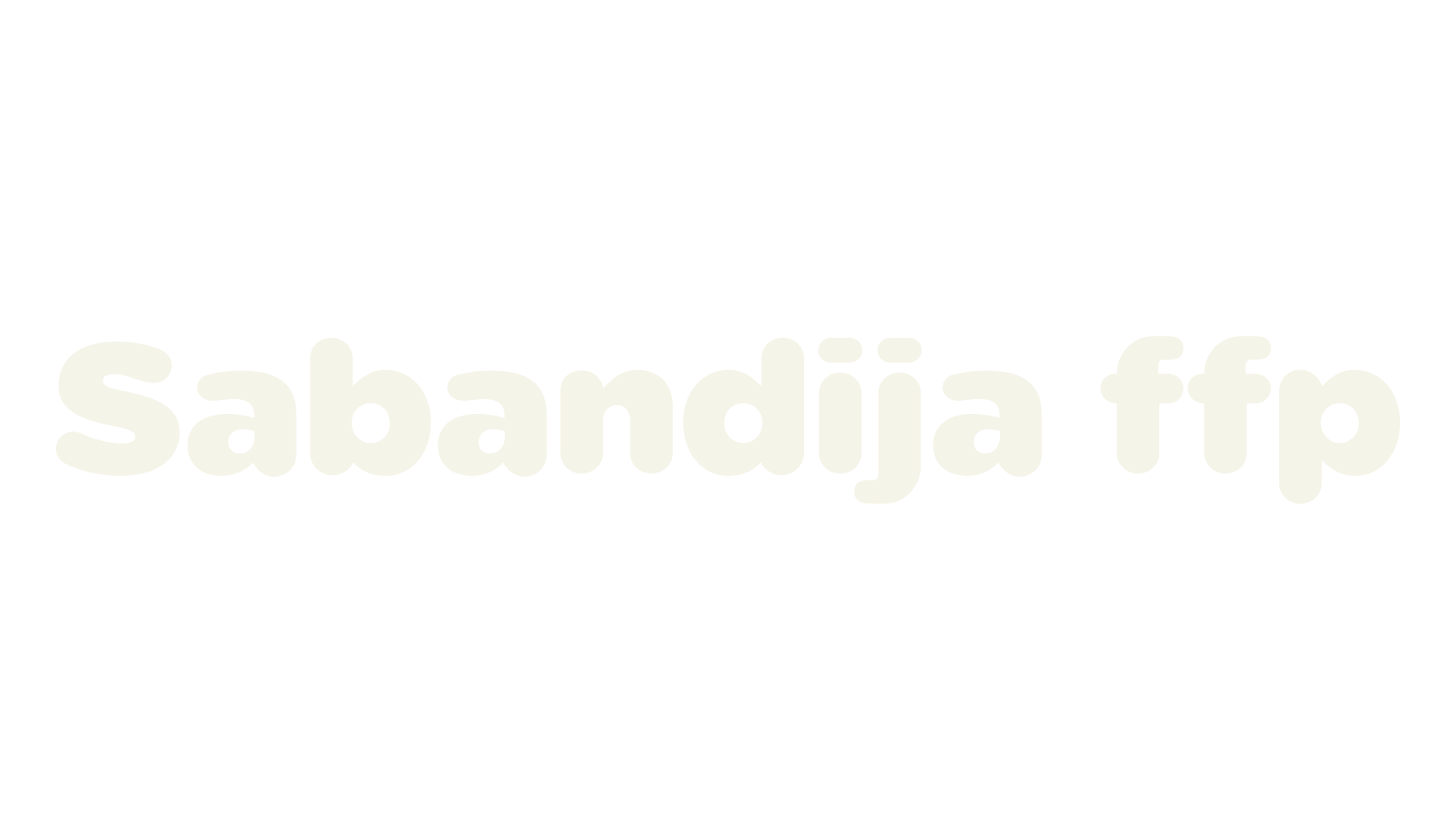 Sabandija ffp, rounded font preview