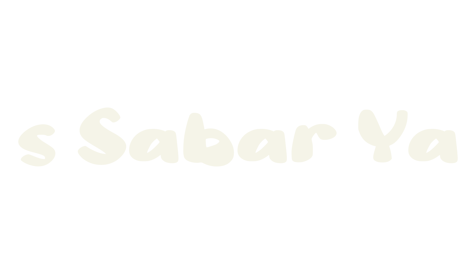 s Sabar Ya, display market font preview