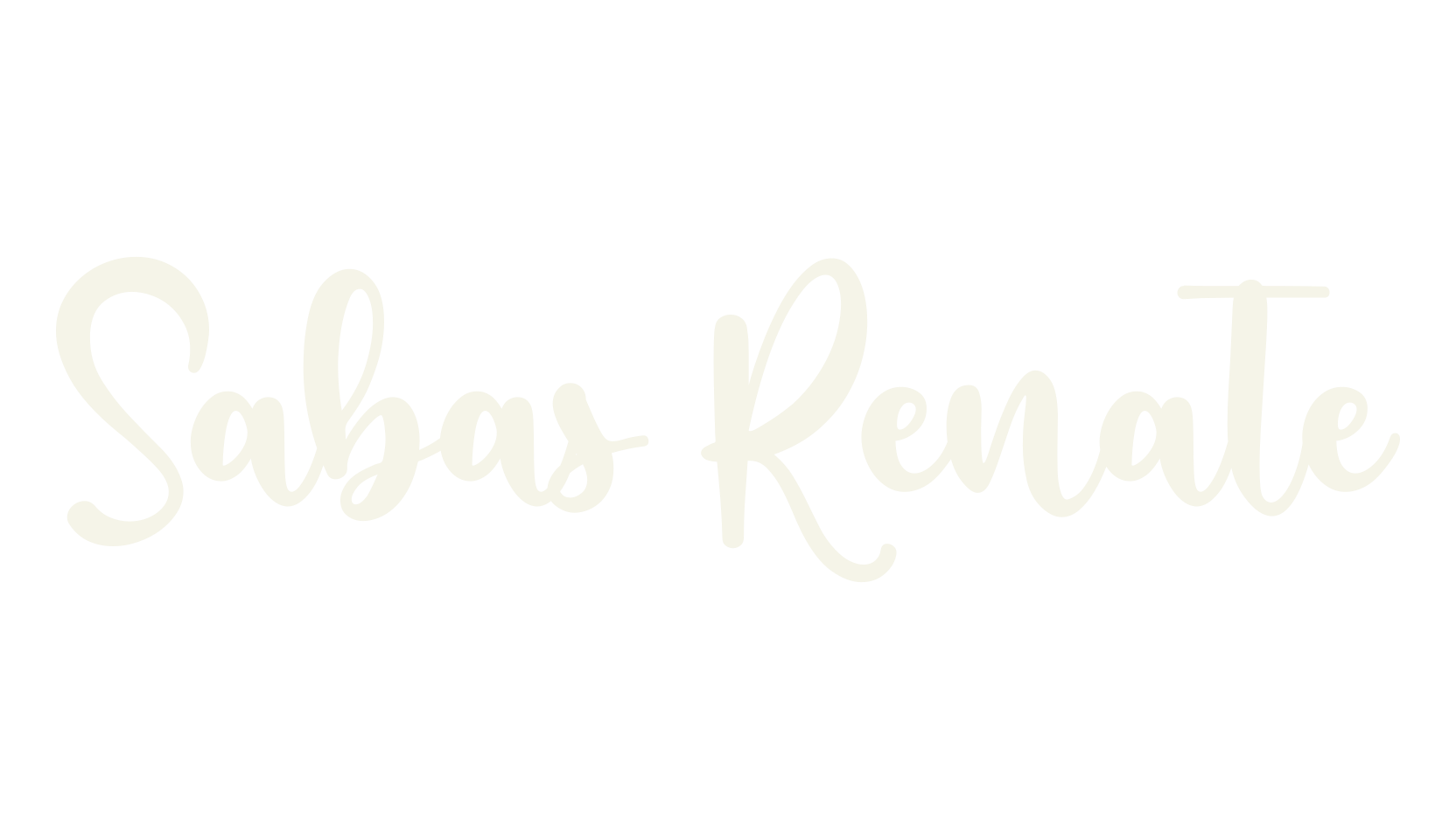 Sabas Renate, fashion script font preview