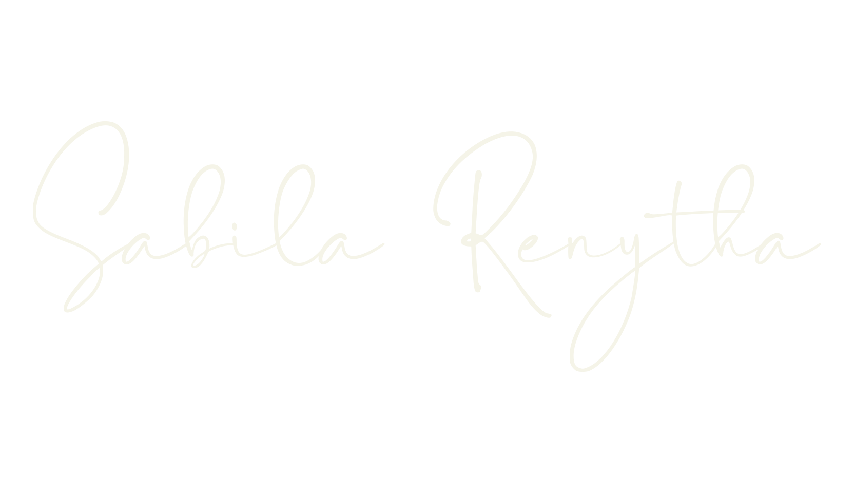 Sabila Renytha, fashion script font preview