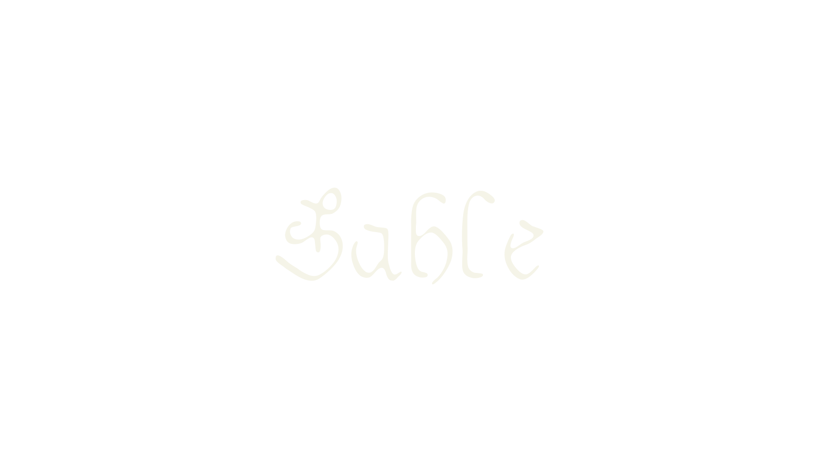 Sable, old english font preview