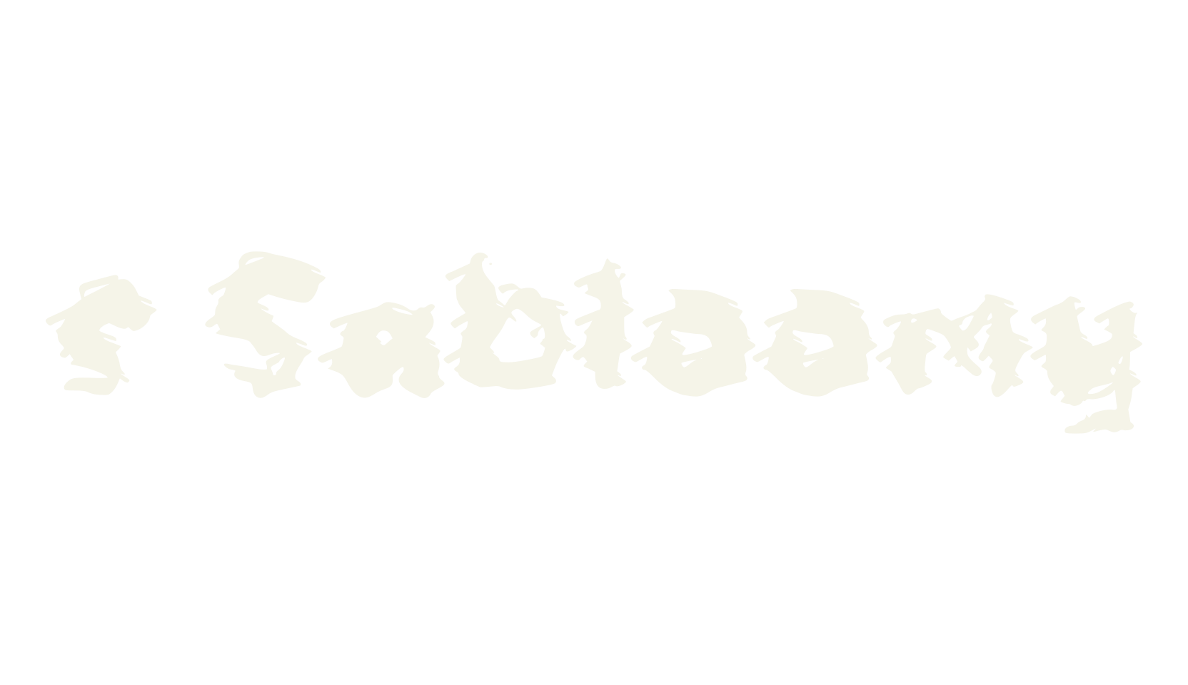 s Sabloomy, display market font preview