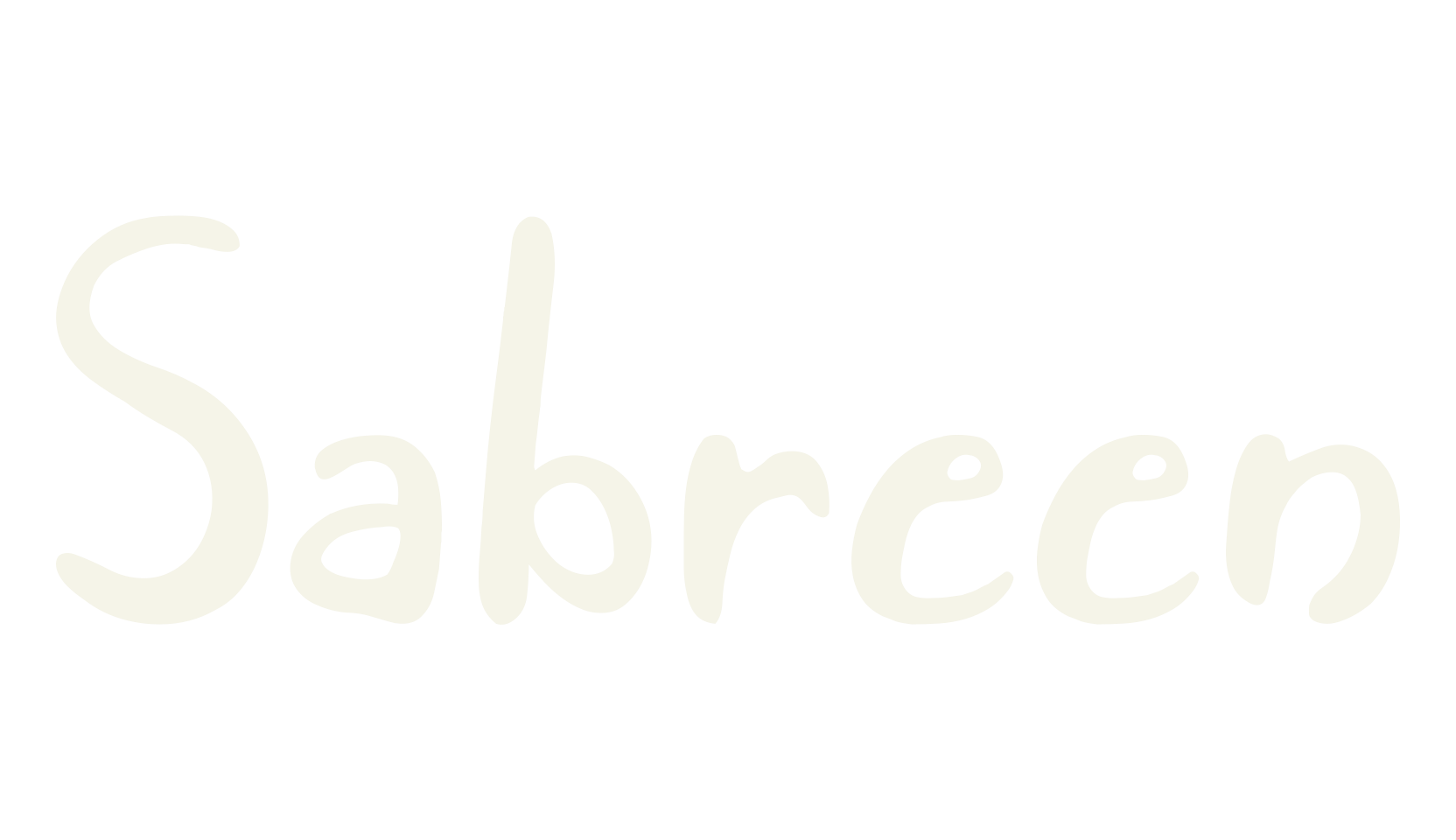 Sabreen, cute font preview
