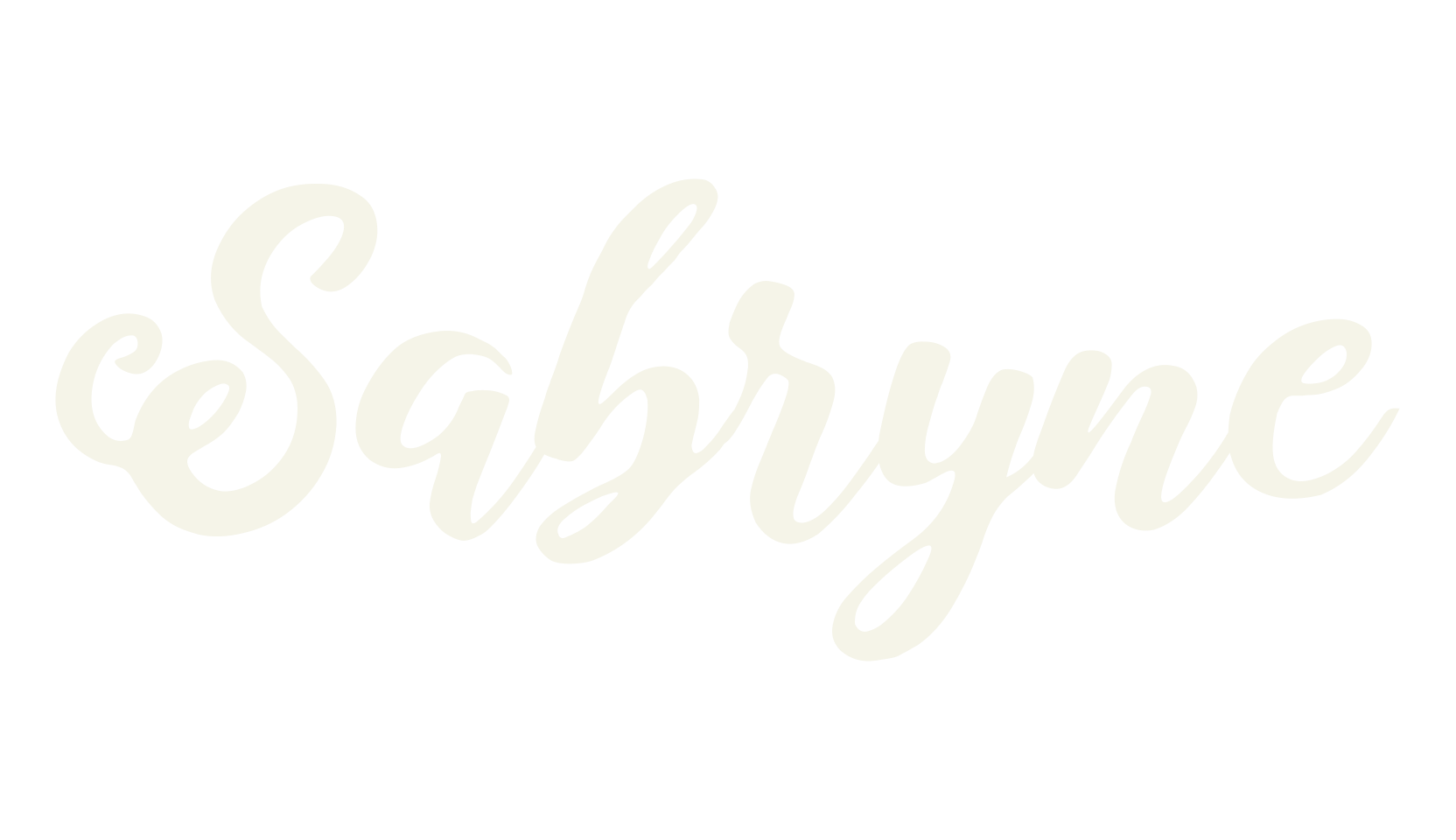 Sabryne, fashion sign font preview