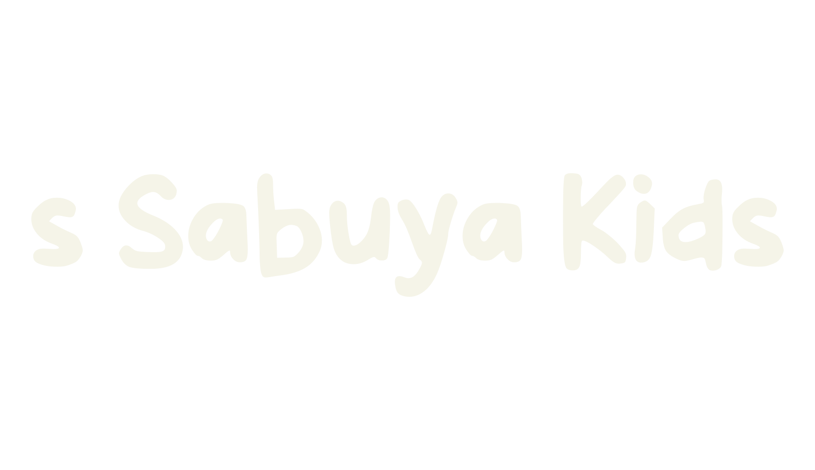 s Sabuya Kids, handwritten font preview