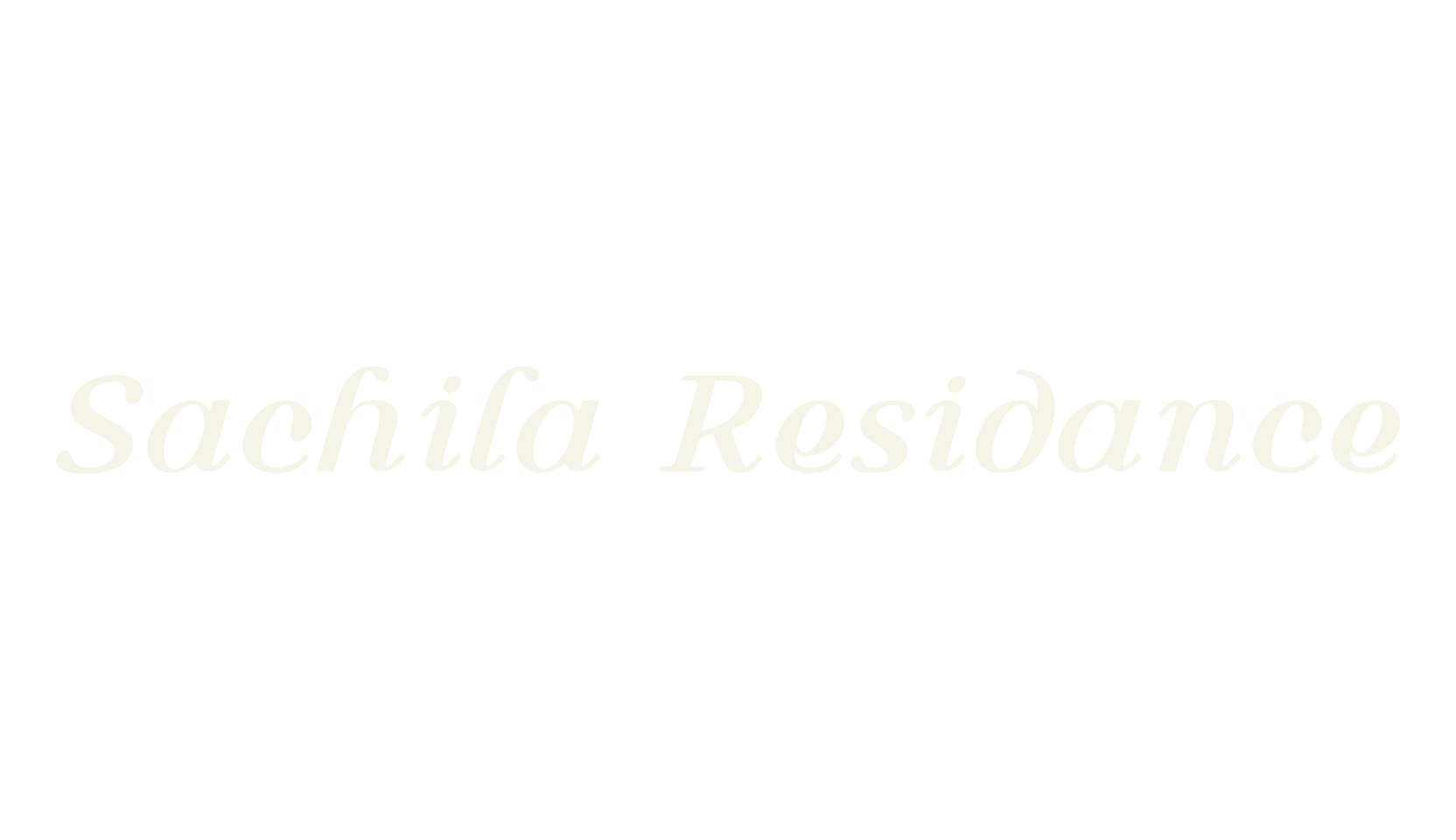 Sachila Residance, sans serif font preview