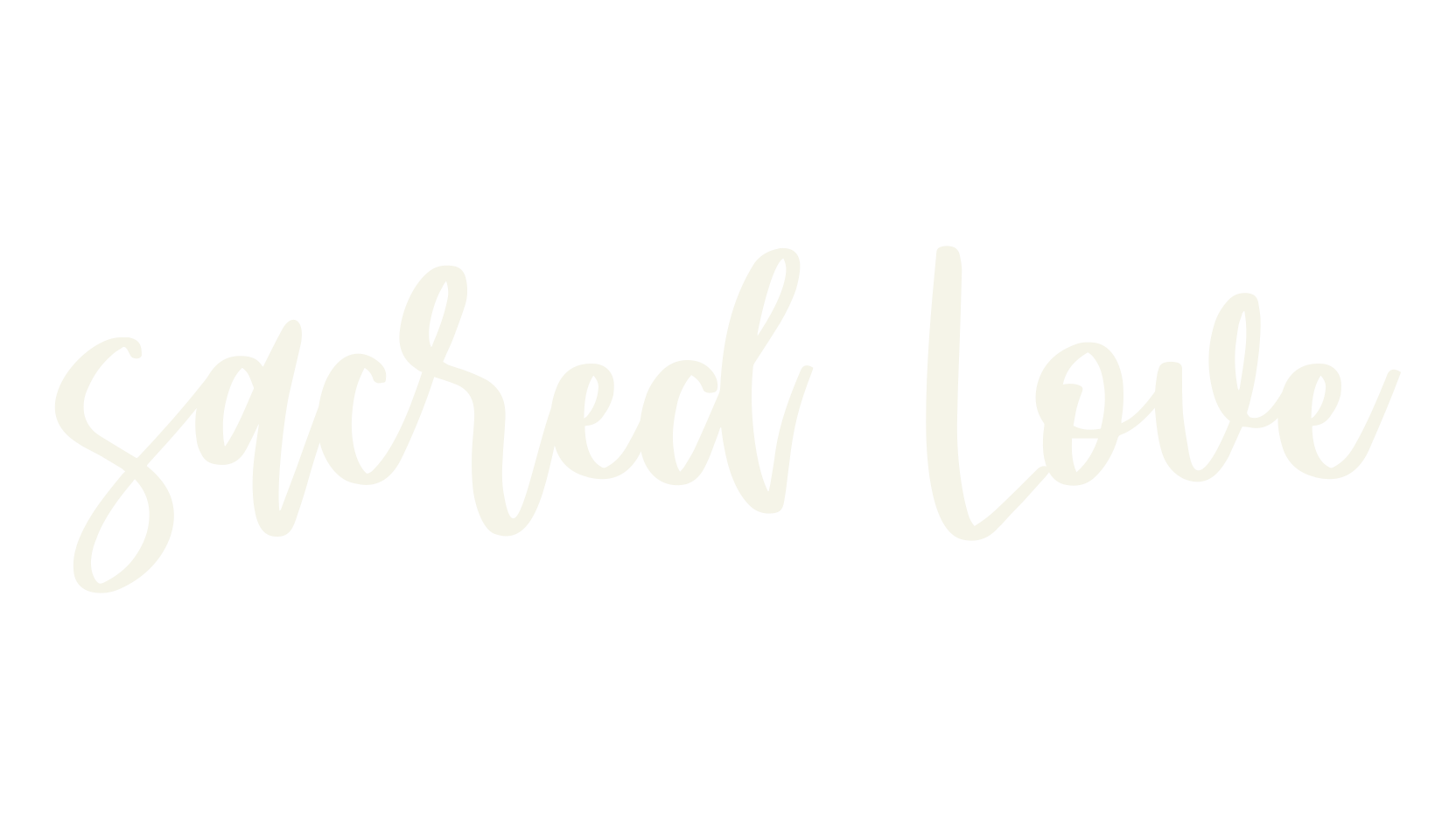 sacred Love, design font preview