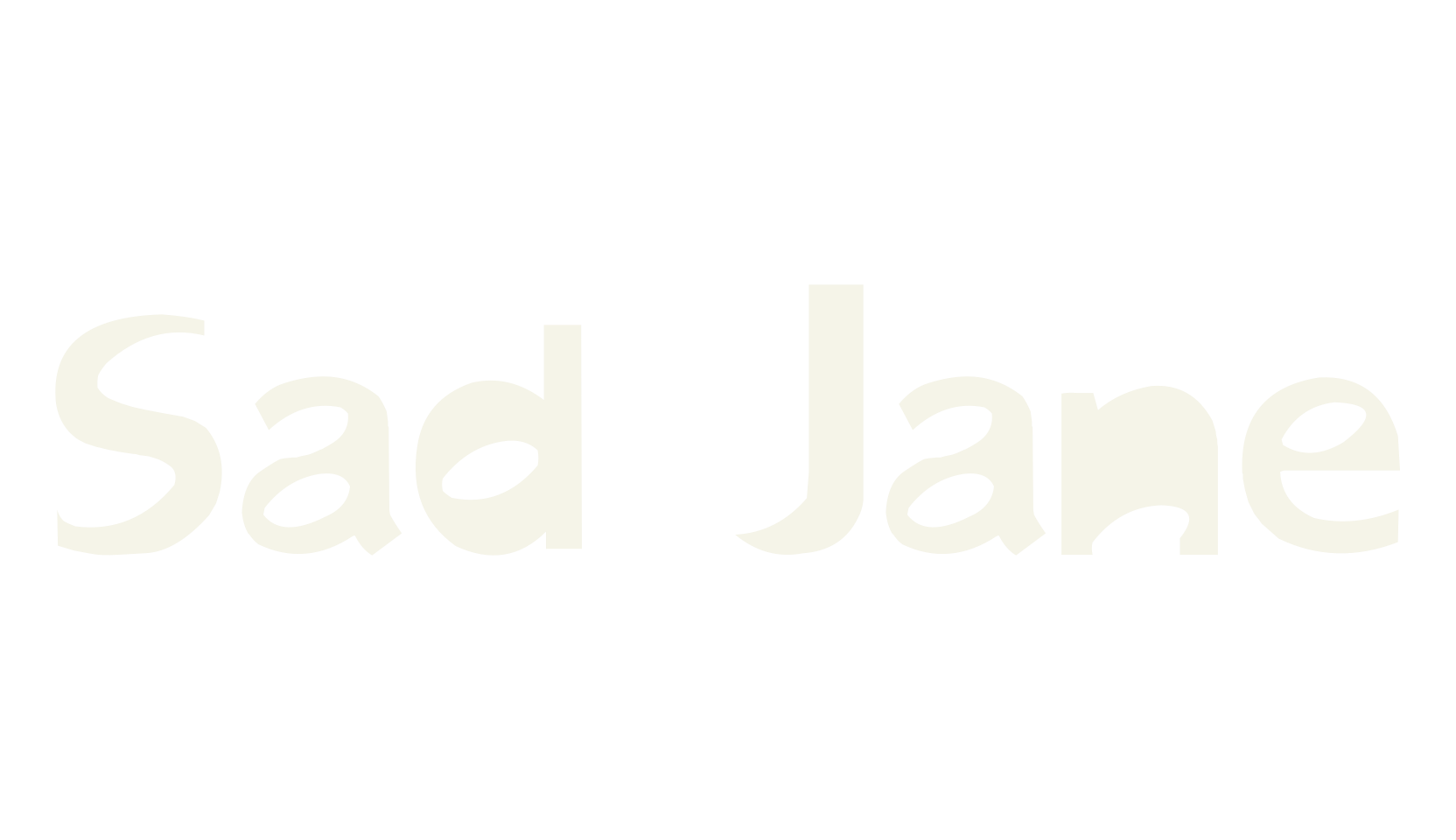 Sad Jane, decorative font preview