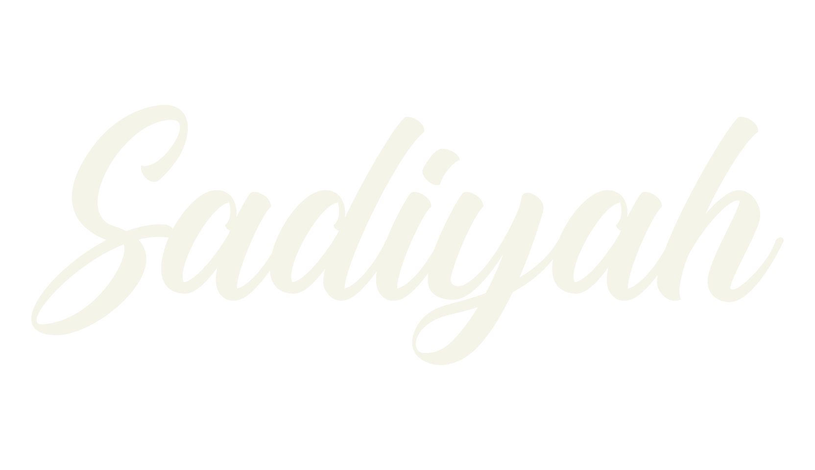 Sadiyah, calligraphy font preview