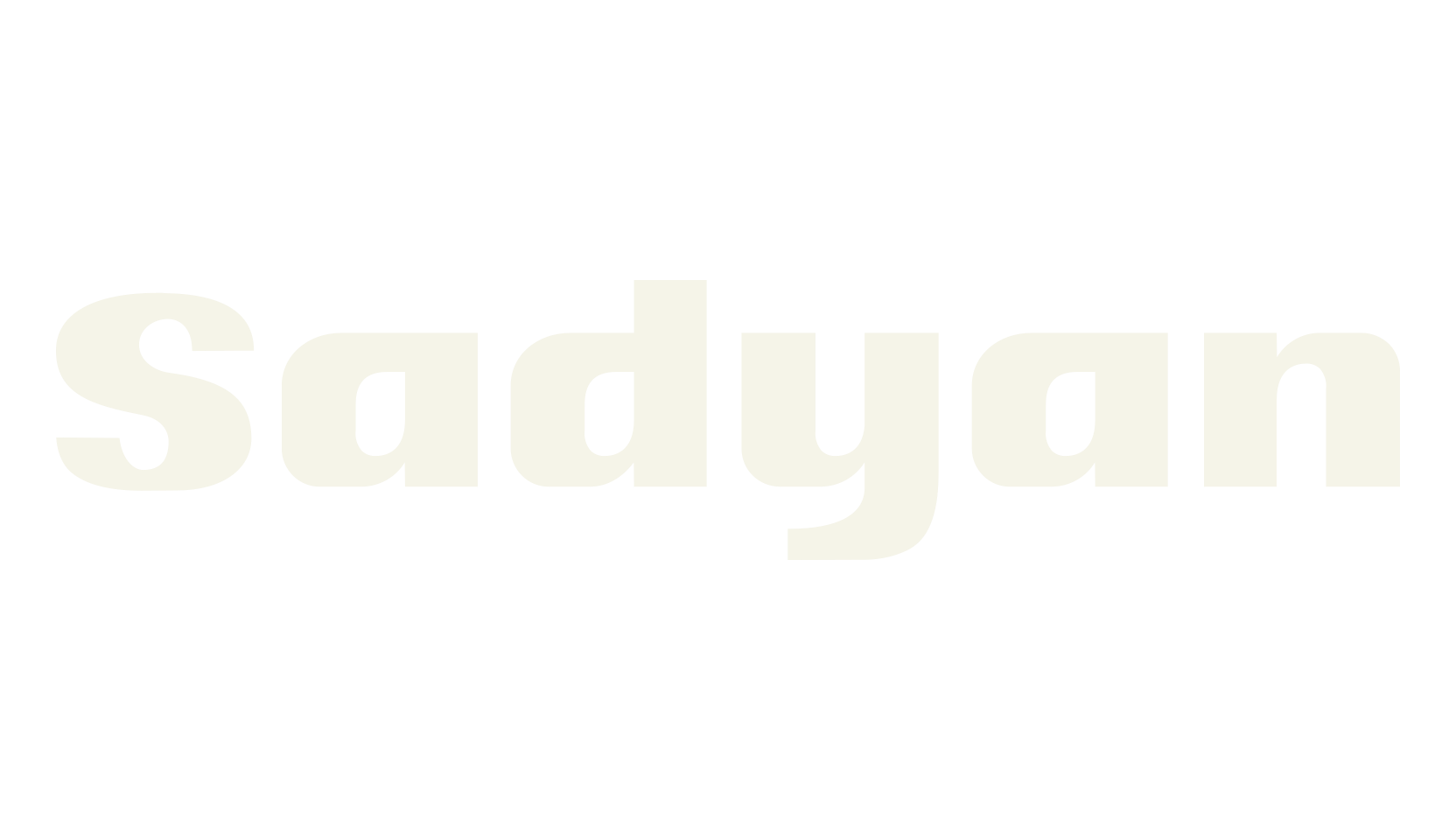 Sadyan, sans serif font preview