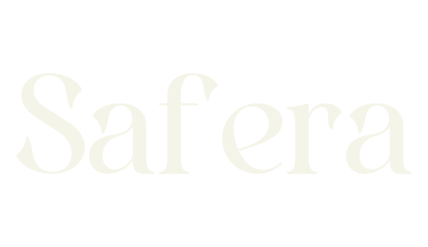 Safera, typewriter font preview