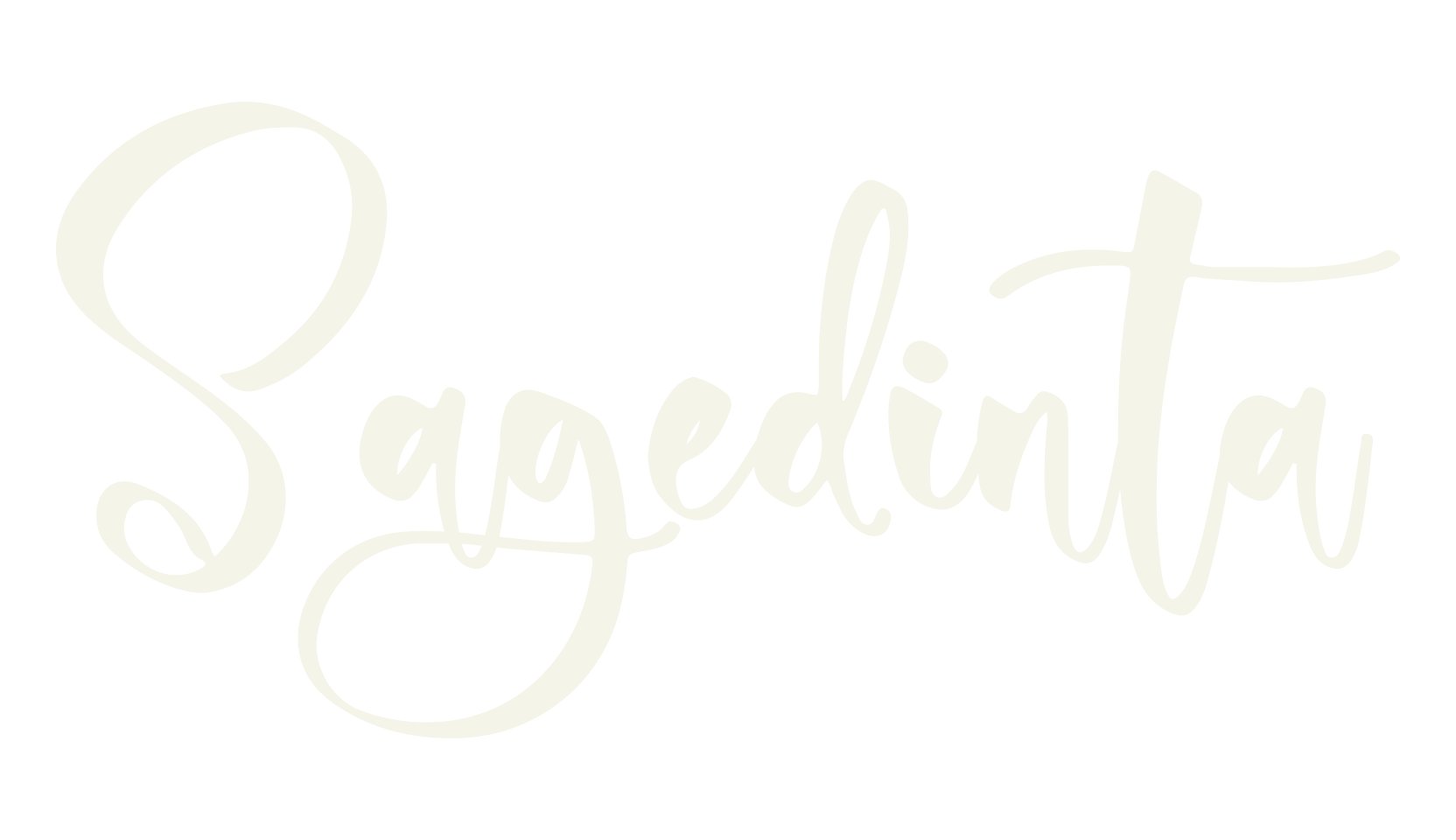 Sagedinta, script font preview