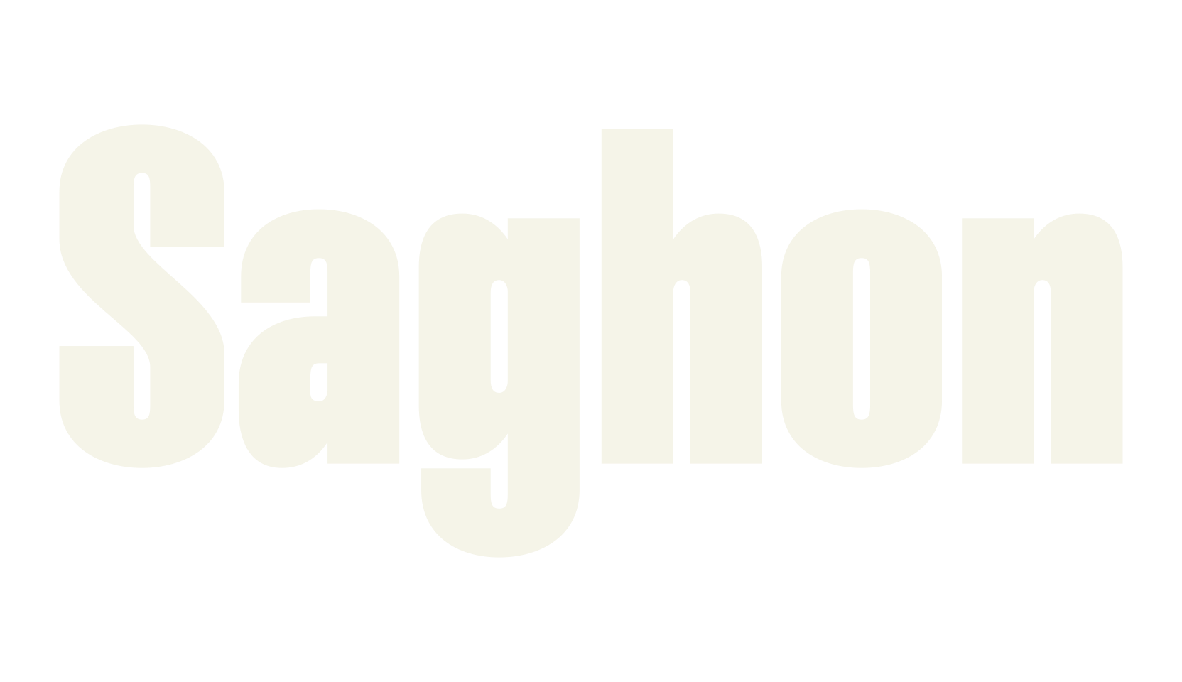 Saghon, bold font preview
