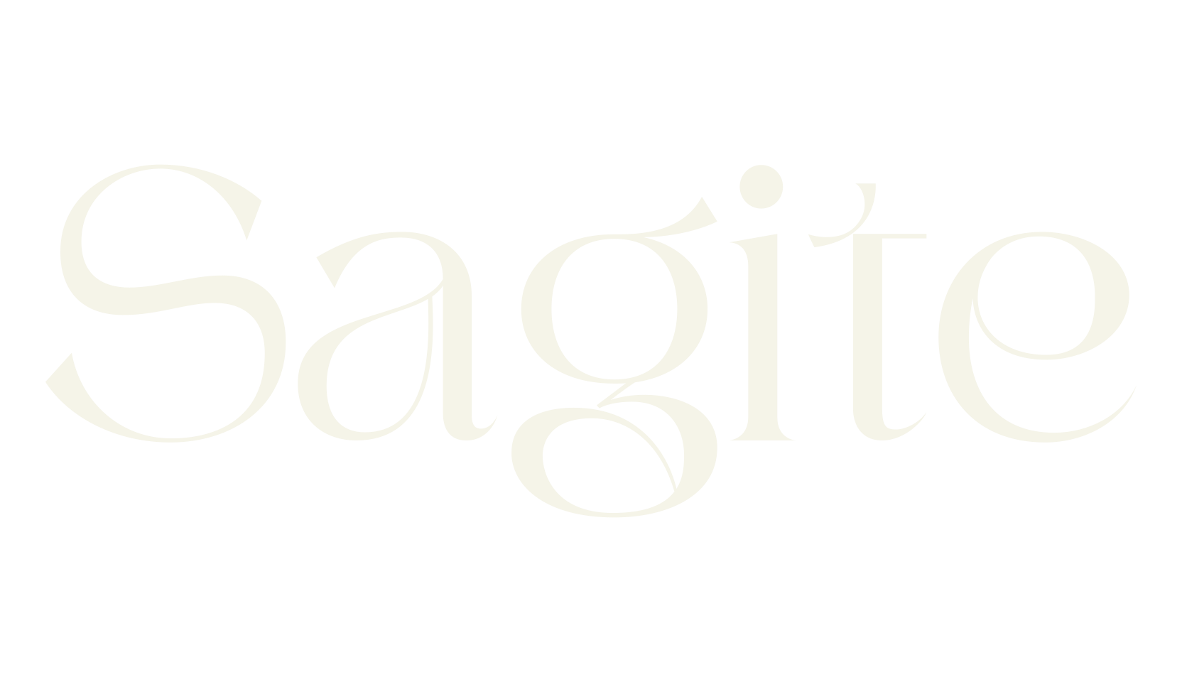 Sagite, serif font preview