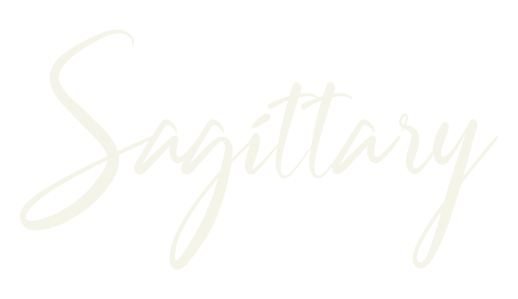 Sagittary, calligraphy font preview
