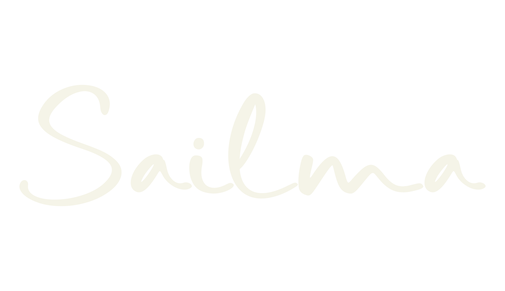 Sailma, lettering font preview