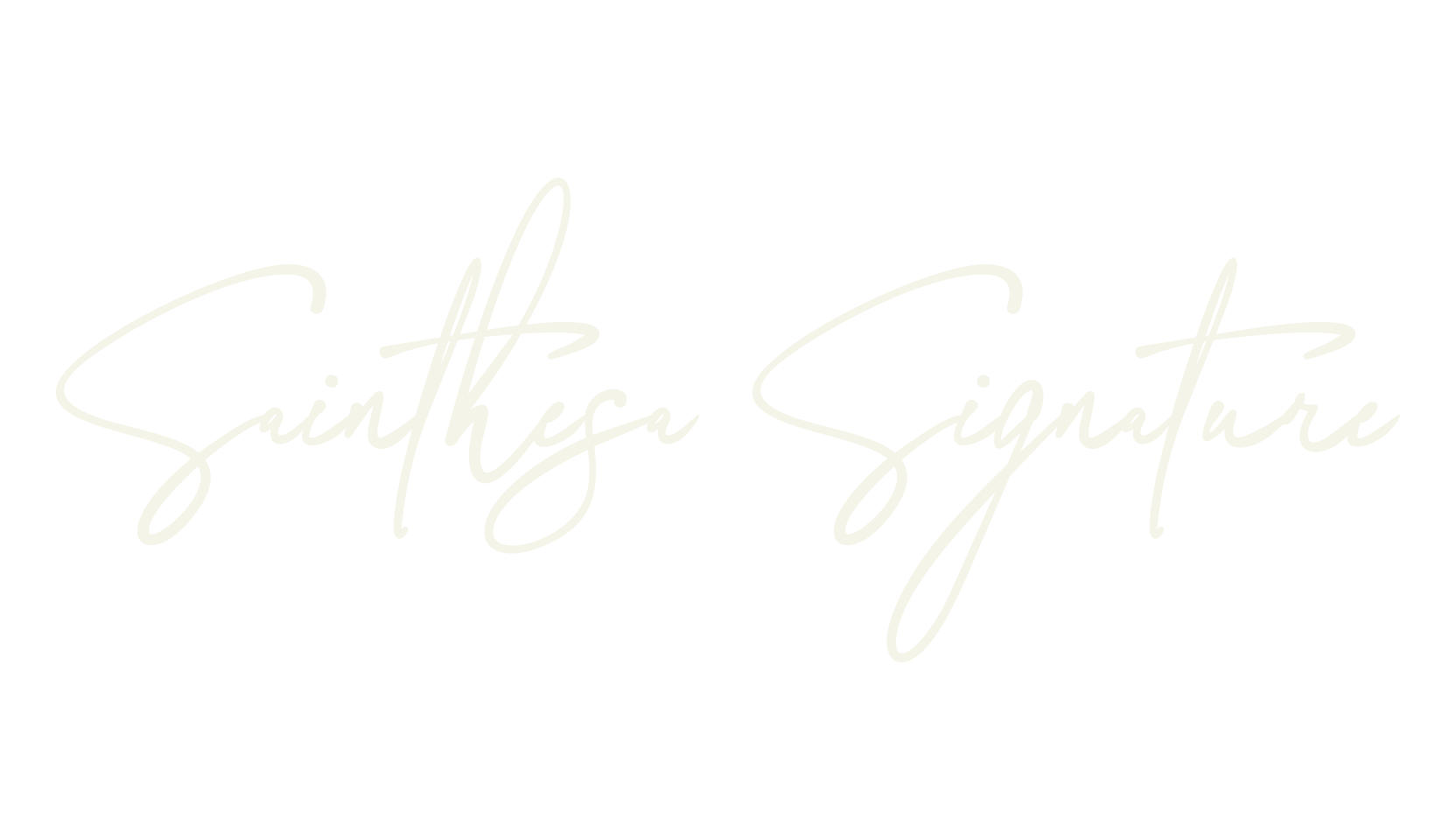 Sainthesa Signature, signature font preview