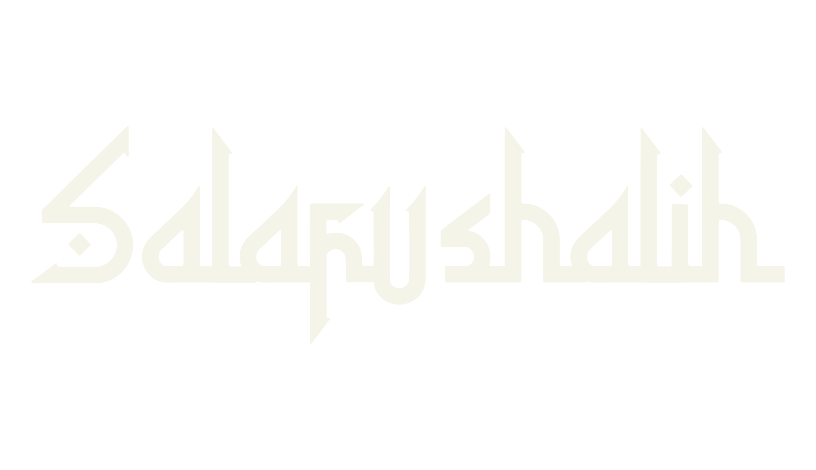 Salafushalih, arabic font preview