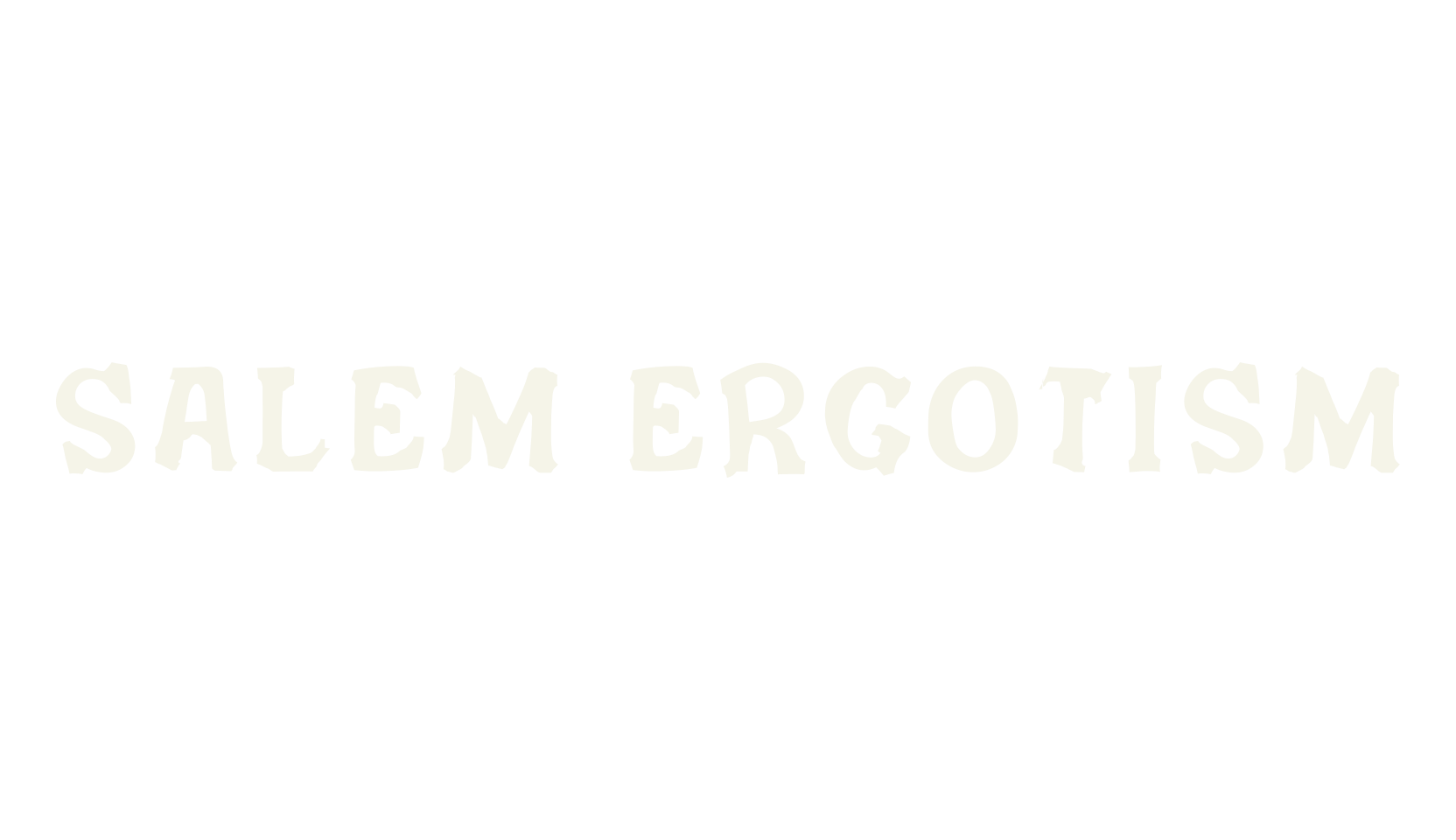 Salem Ergotism, serif font preview