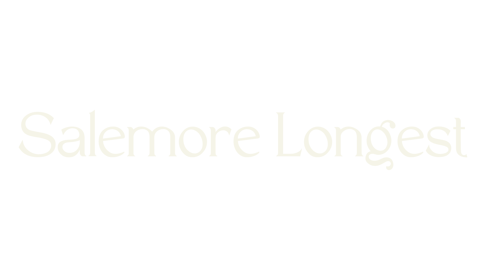 Salemore Longest, typewriter font preview