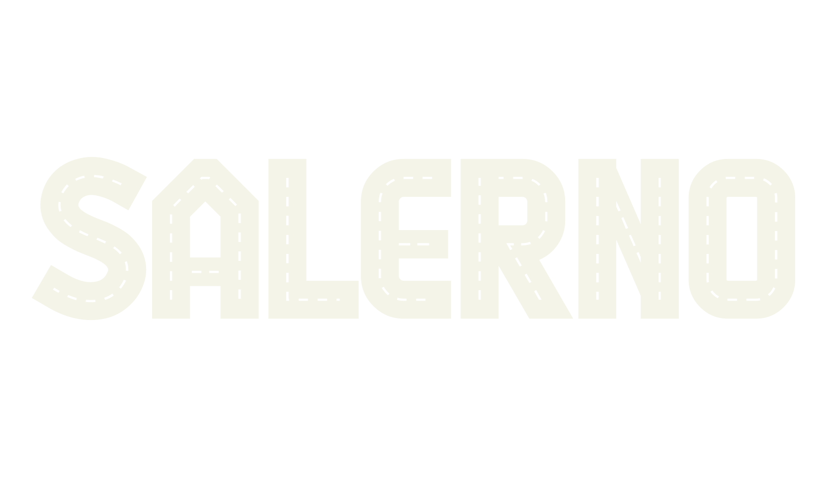 Salerno, sports font preview