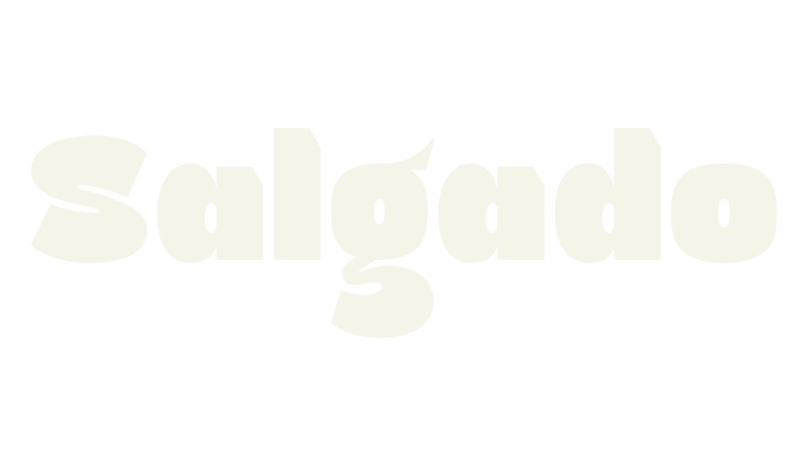 Salgado, t-shirt font preview