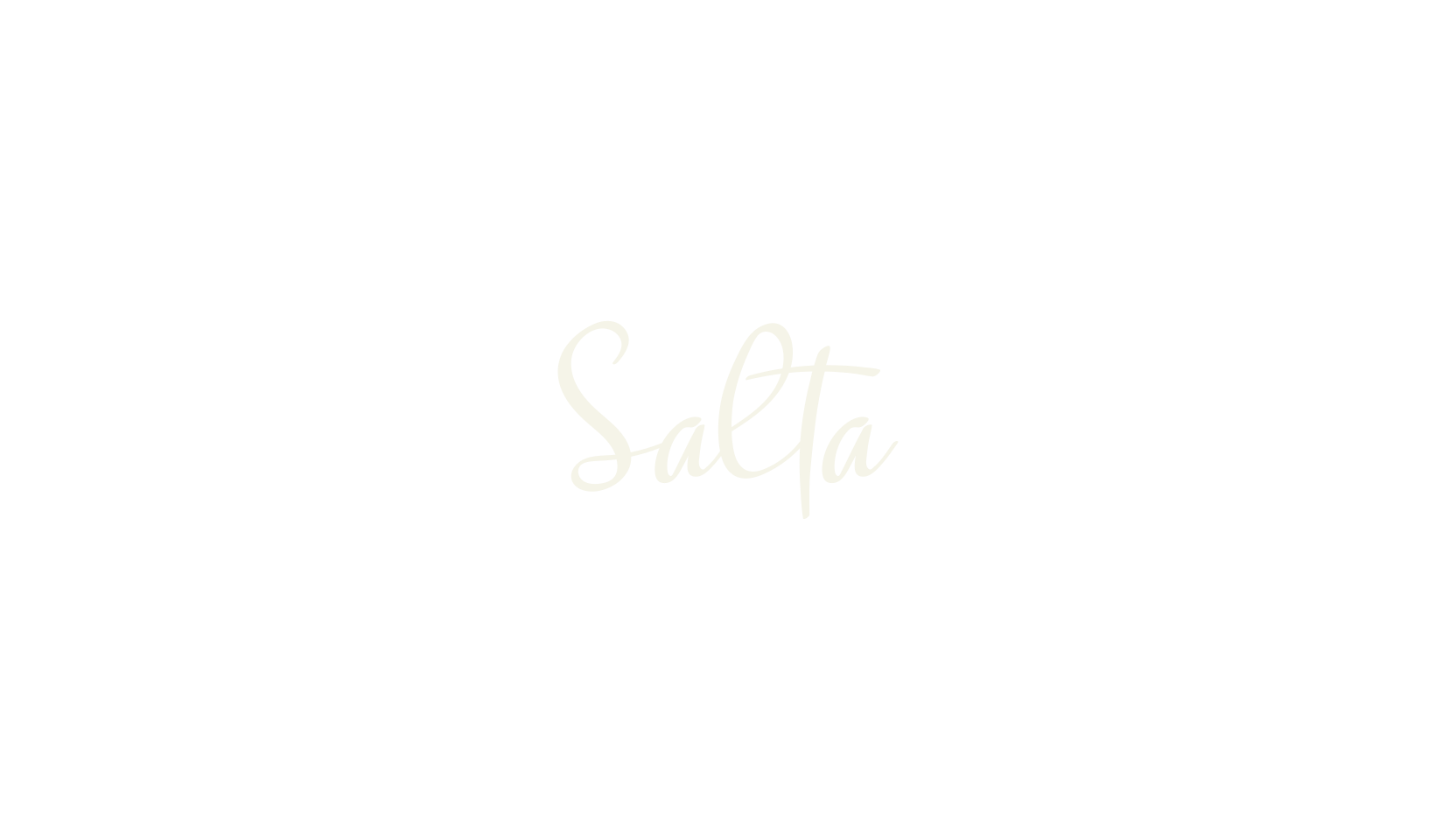 Salta, script font preview