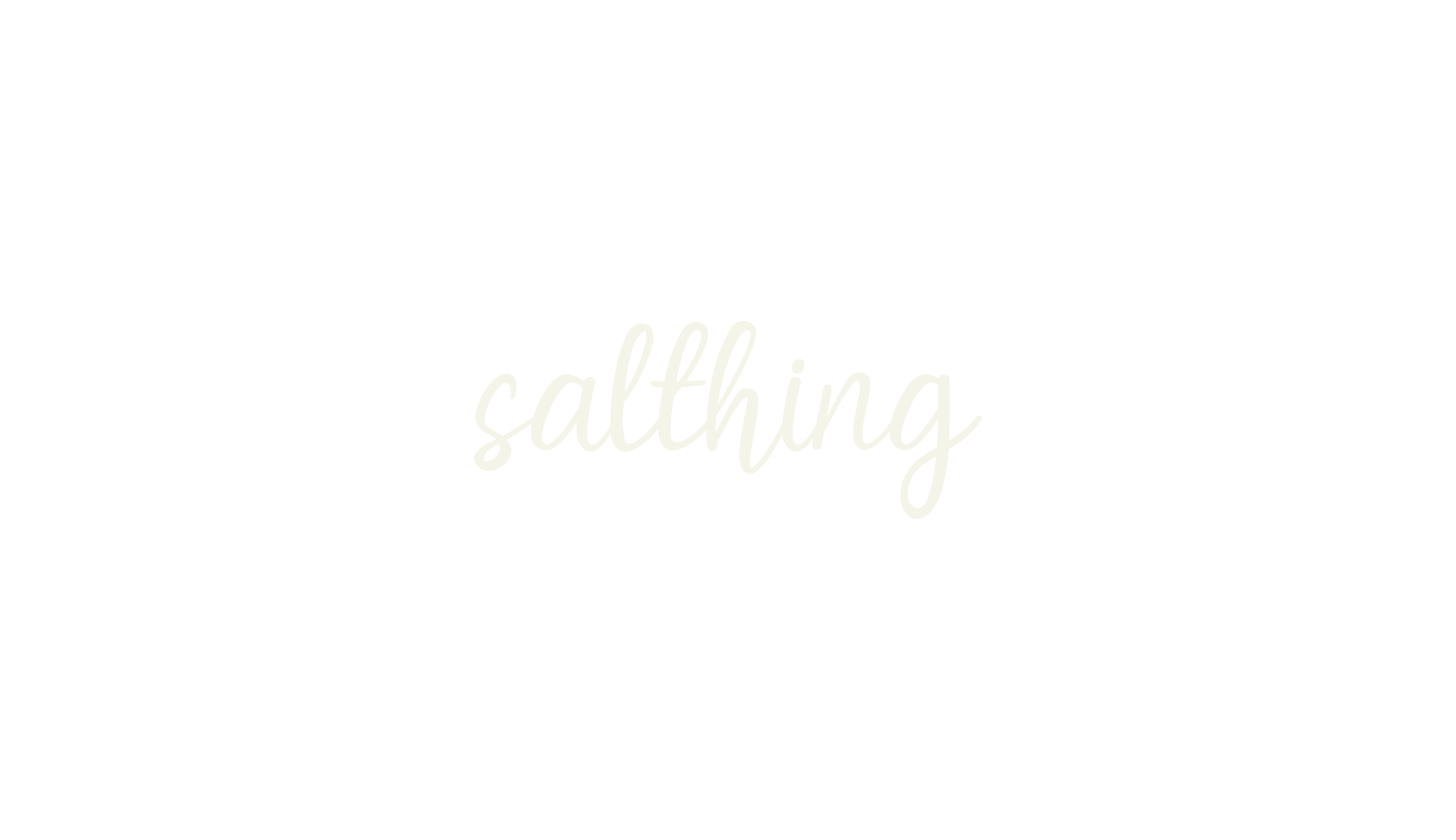 salthing, hand lettering font preview