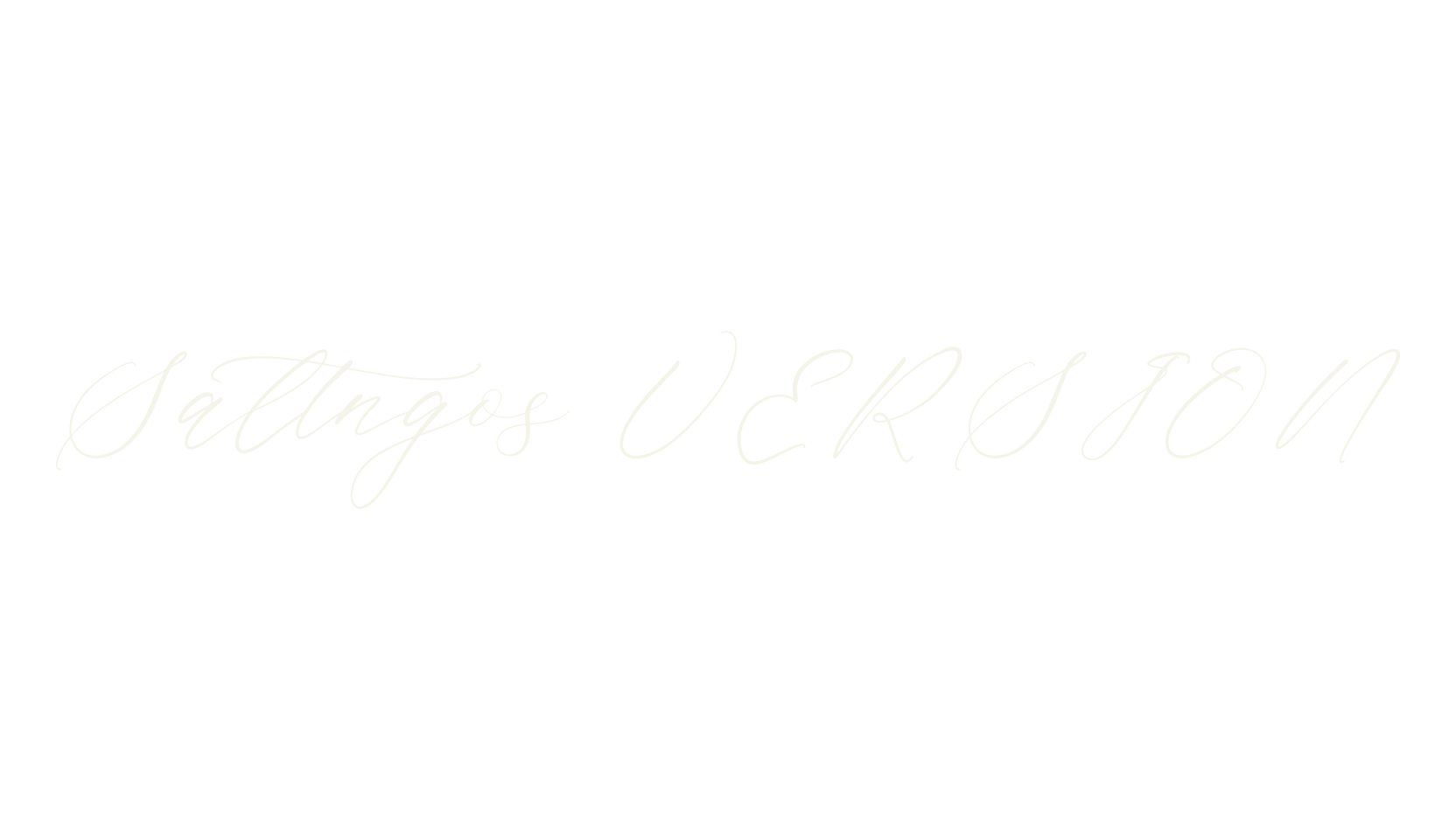Saltngos VERSION, script font preview