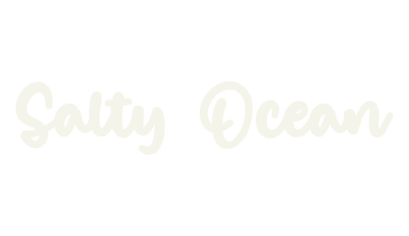 Salty Ocean, fashion sign font preview