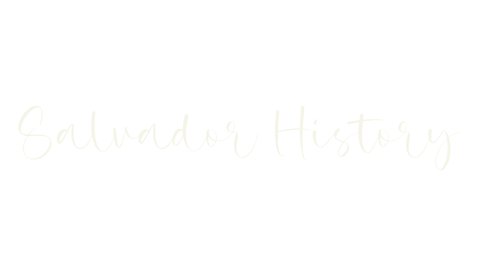 Salvador History, fashion script font preview