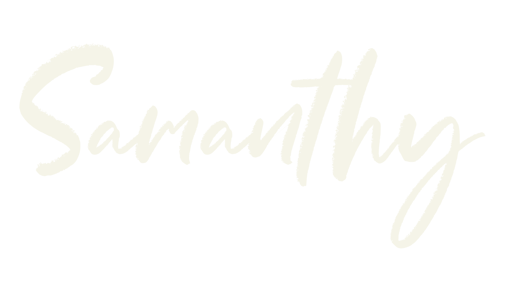 Samanthy, fashion script font preview