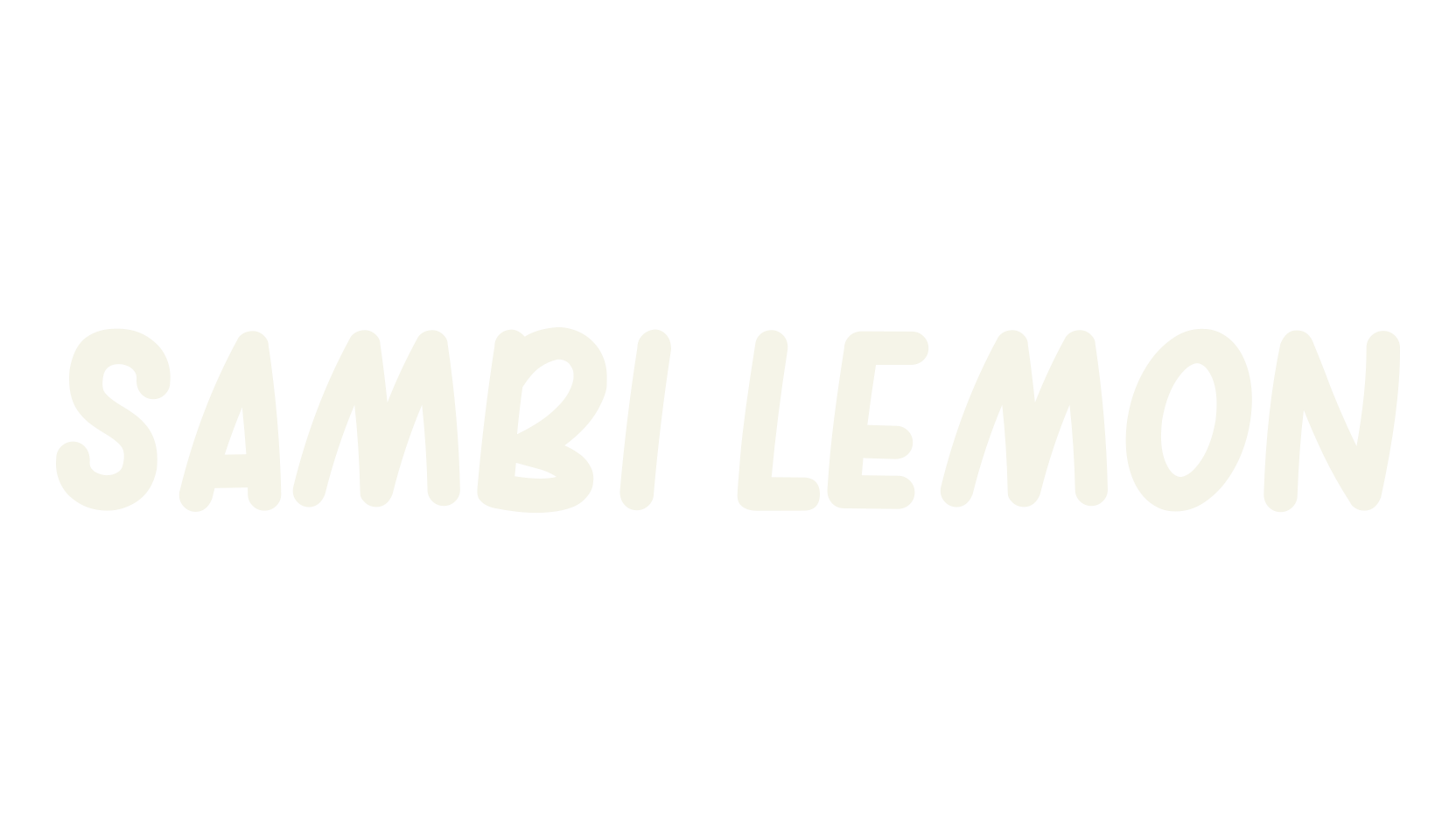 sambi lemon, cute font preview