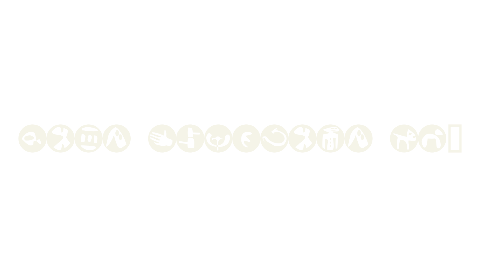 Sams Dingbats No2, dingbats font preview