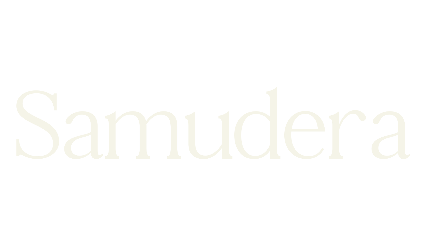 Samudera, serif font preview
