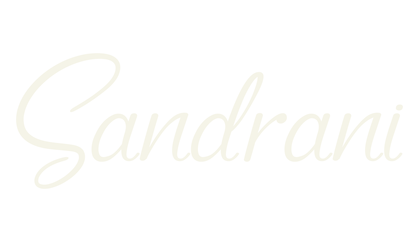 Sandrani, calligraphy font preview