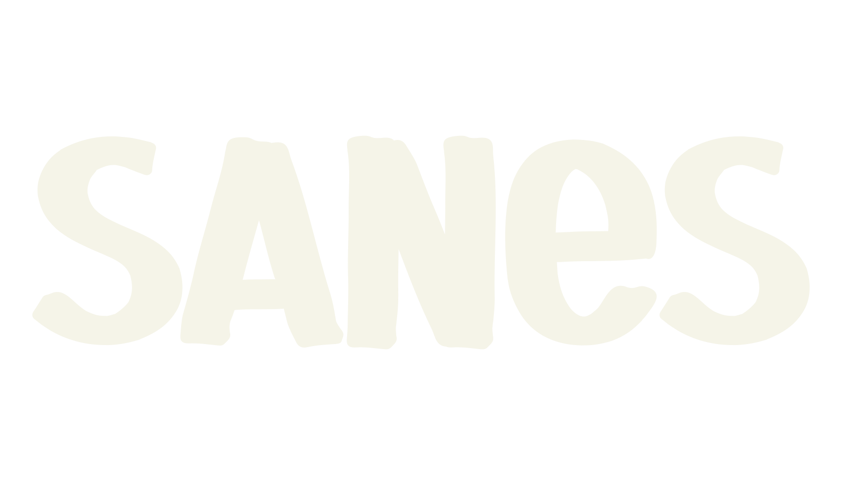 Sanes, modern font preview