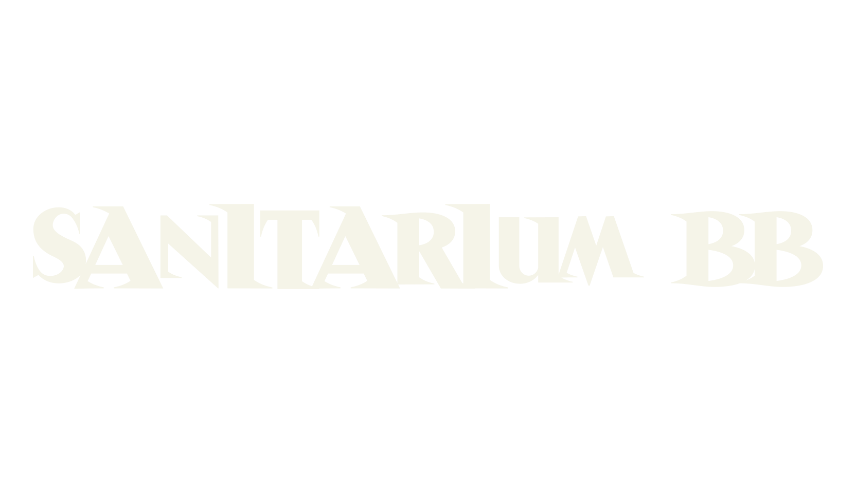 Sanitarium BB, fantasy font preview