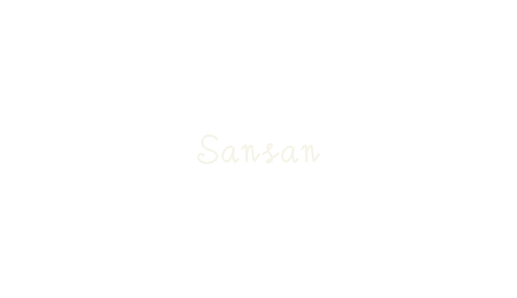 Sansan, cartoon font preview