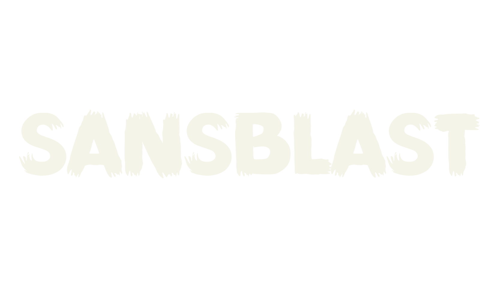 Sansblast, instagram font preview