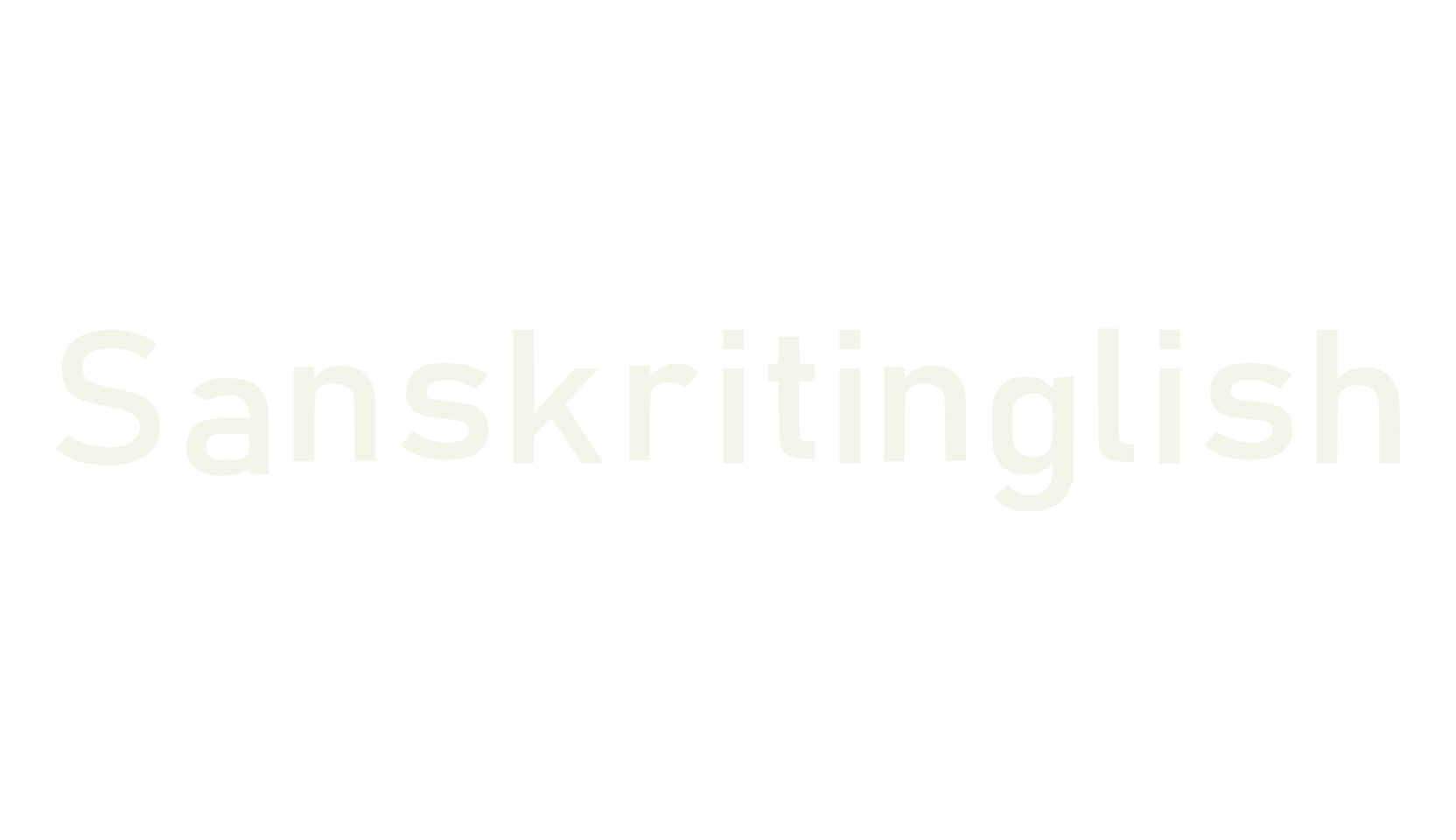 Sanskritinglish, hinglish font preview