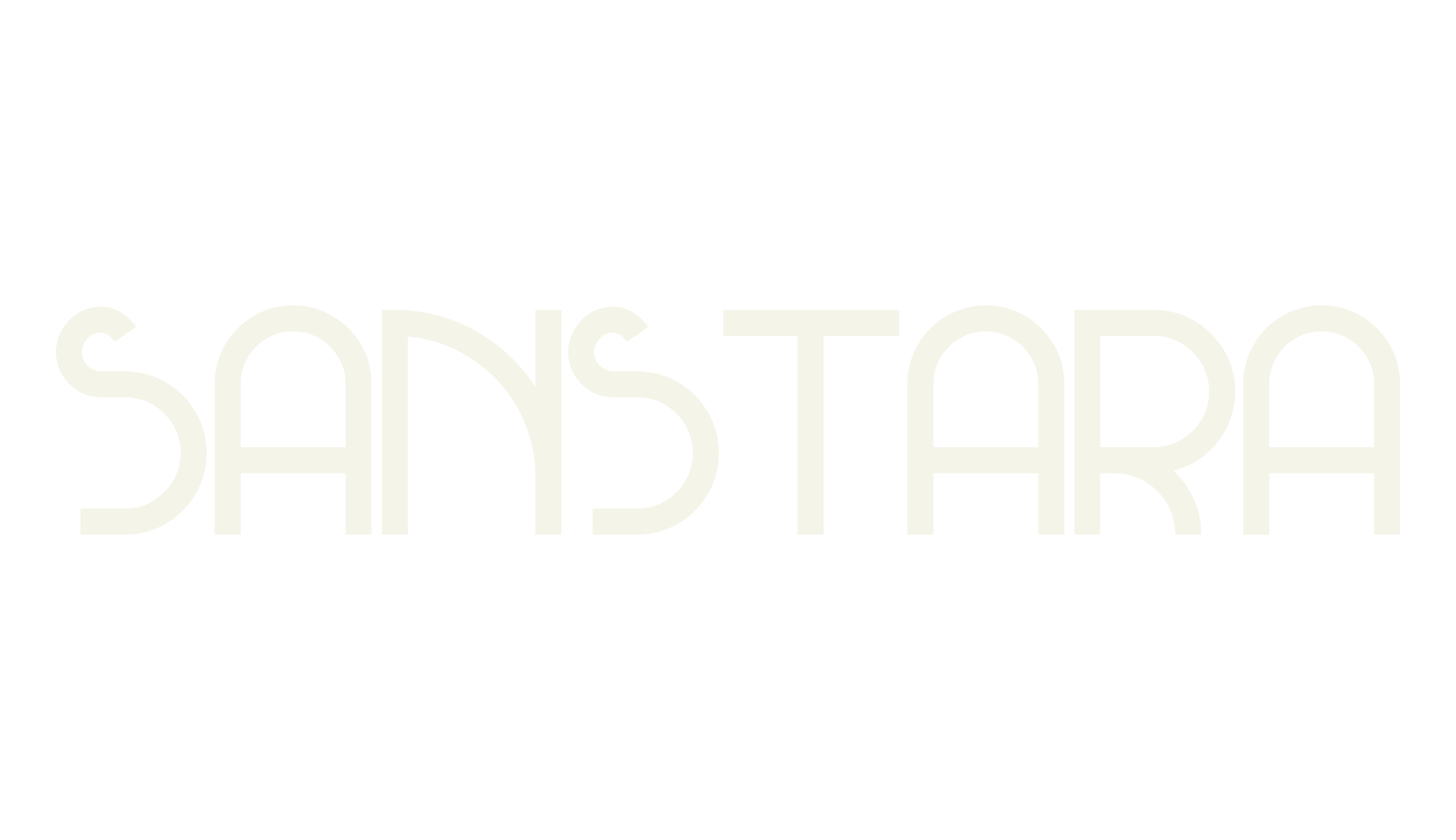 Sanstara, sans serif font preview