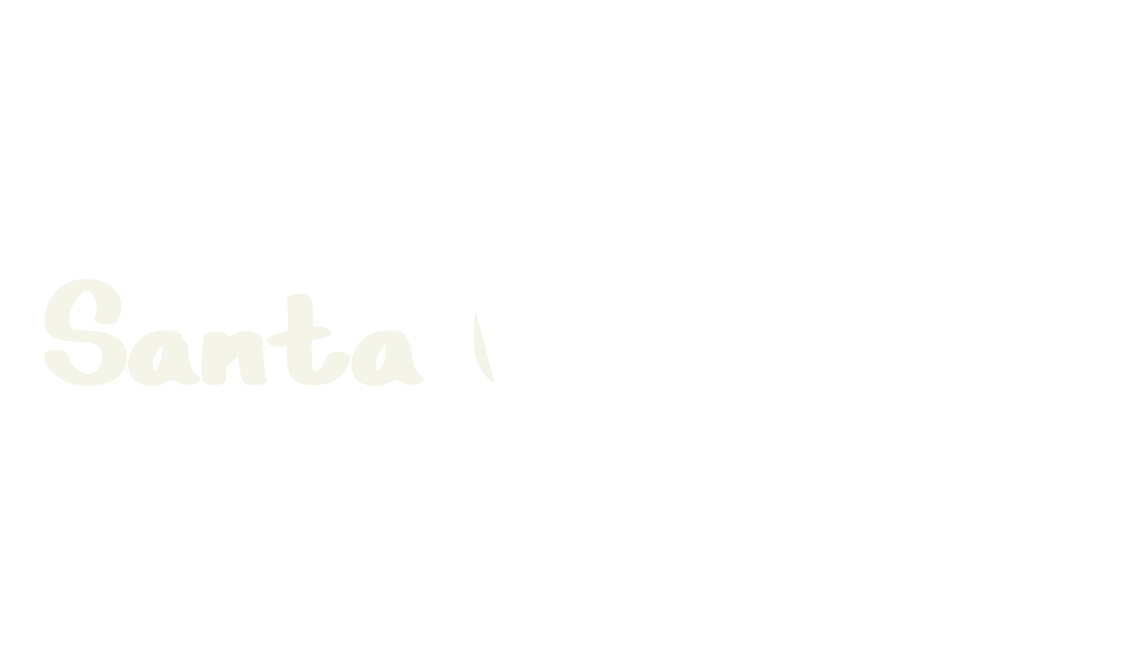 Santa Christmas, cute font preview