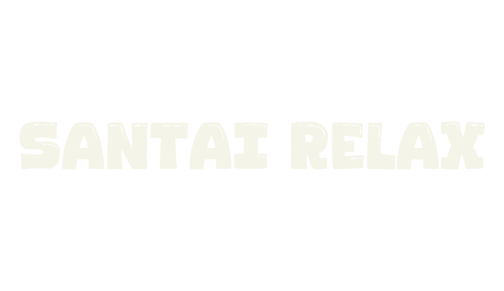 Santai Relax, display market font preview