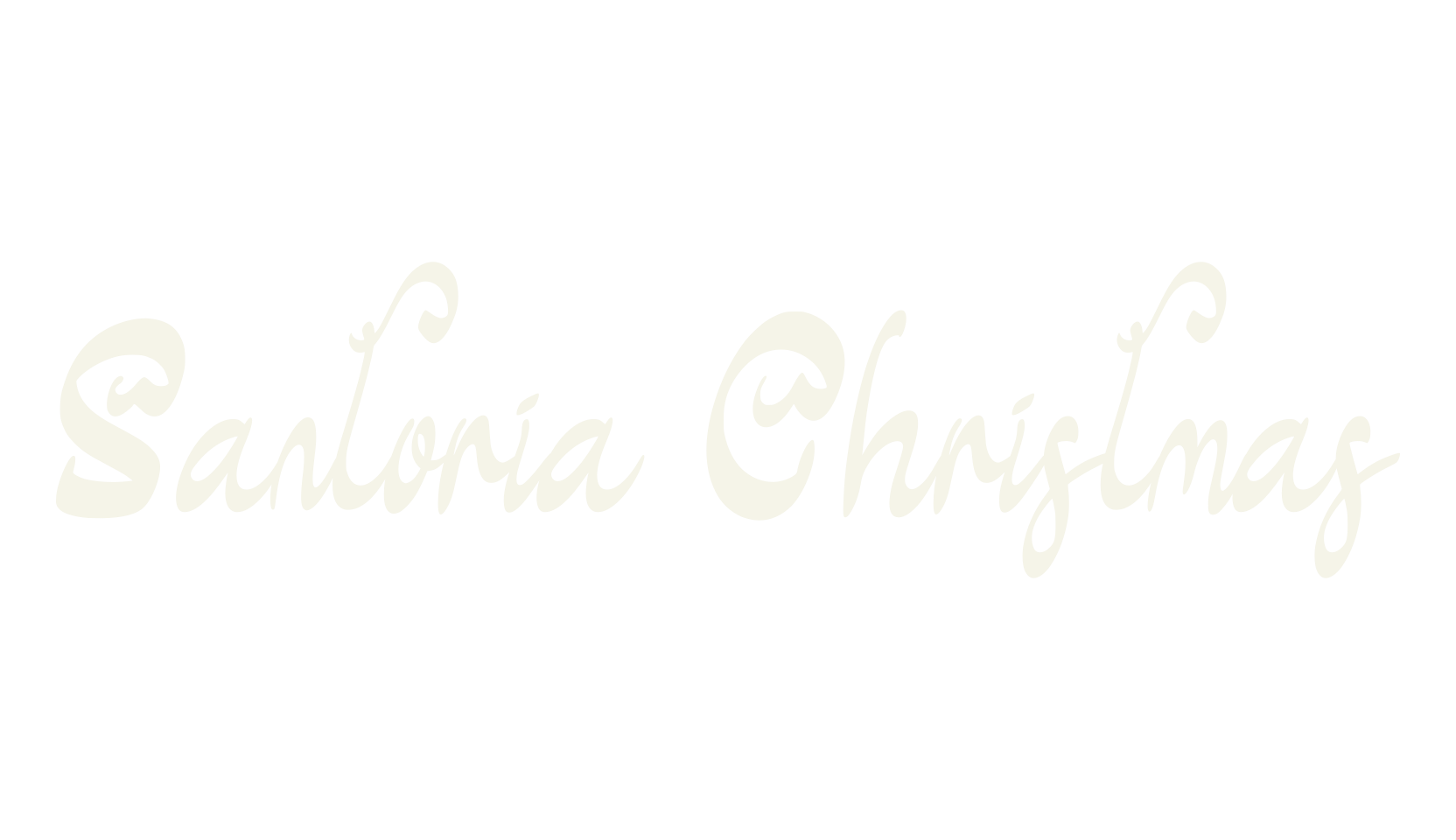 Santoria Christmas, christmas font preview