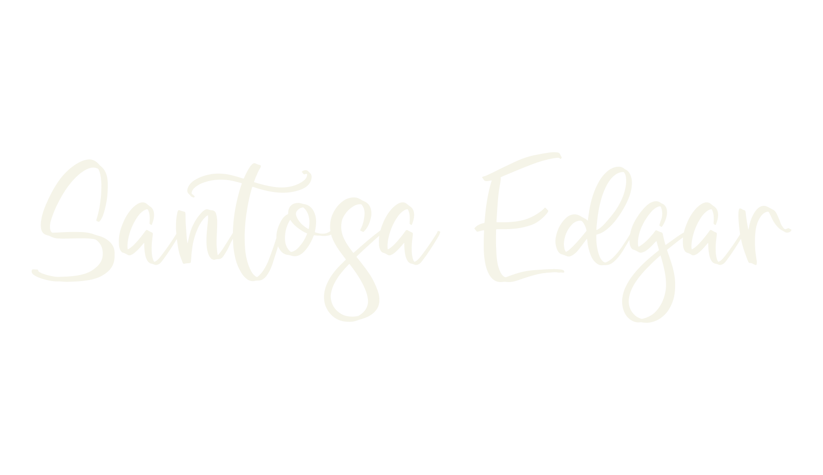 Santosa Edgar, procreate font preview